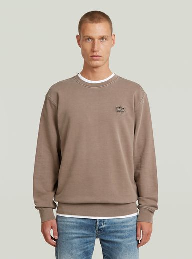 Logo Overdyed Sweater